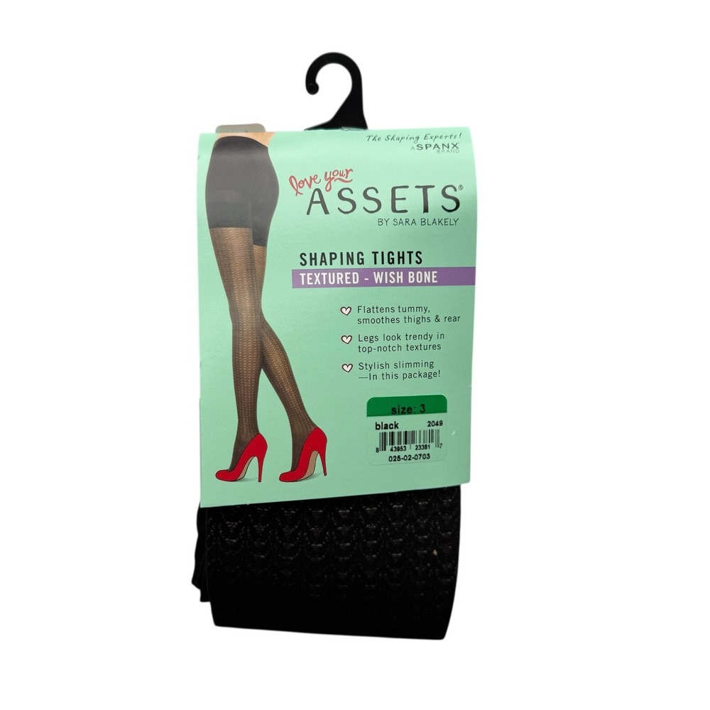 ASSETS by Sara Blakely Wishbone Pattern‎ Tights